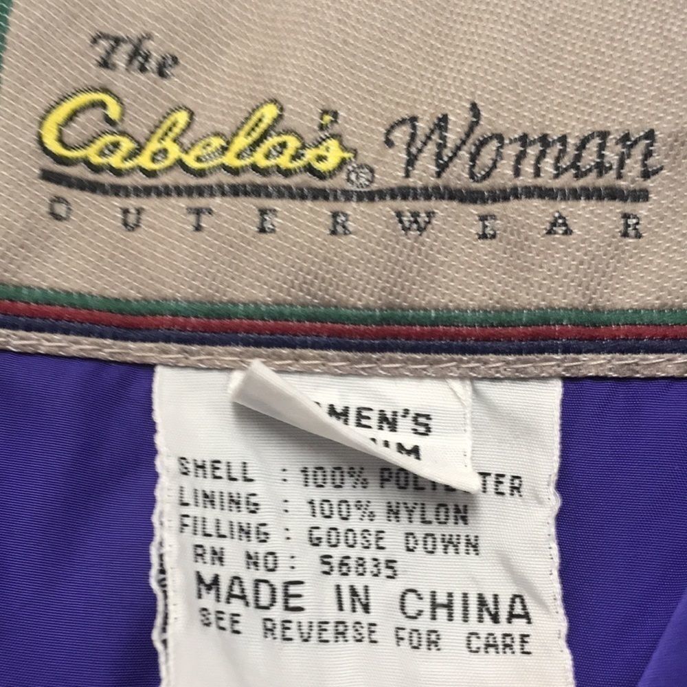 Womens Cabelas Outerwear  Bomber‎ Coat - Picture 4 of 7